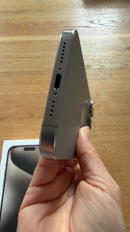 Iphone 15 pro max 256GB přírodní titan - 6