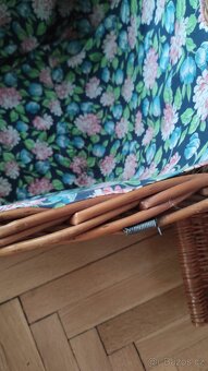 Velký proutěný koš (truhla) - 6