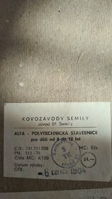 Retro polytechnická stavebnice - 6