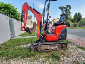 Pronájem minibagru KUBOTA K008-3 - 6