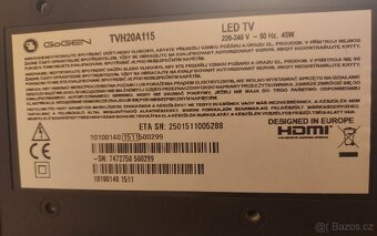 GoGEN TVH20A115 - 6