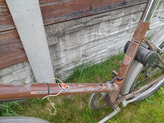 Dámské retro kolo ESKA/ KRÁSNÝ PŮVODNÍ STAV - 6