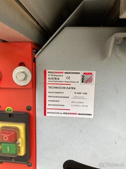 Pila HOLZMANN TS 250F1600  400V - 6