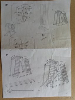 Prolézačka, ribstole, klouzačka, kruhy, síť - 6