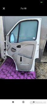 Prodám kompletní dveře P ,strana přední Renault Master Rok - 6