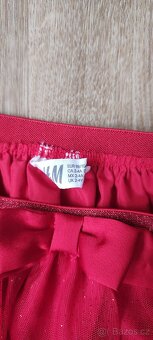 Prodám šaty a sukýnku vel. 98-104 - 6