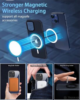 Pouzdro pro iPhone 14 Plus, 2x ochranné sklo + fotoaparát - 6