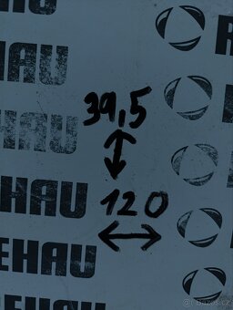 parapety bílé plechové a plastové - 6