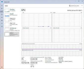 Herní počítač s RTX 3060 Ti OC - 6