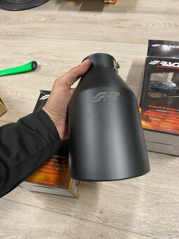 Simoni Racing TRX/20 Koncovka výfuku Černá - 6