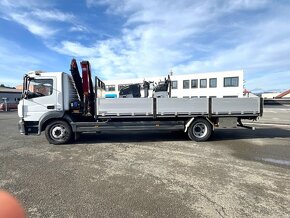 MB Atego 1527/ 2015/ Valník/ Hydraulická ruka HMF1120 K5 +DO - 6