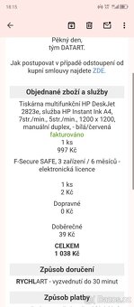 Tiskárna HP DeskJet2823e - 6
