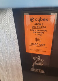 PRODÁM - Autosedačka Cybex Aton 3 - Black River - 6