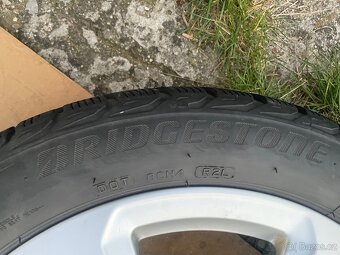 Alu kola 5x112.r17.zimni pneu 205/50/17.Škoda,Audi,Vw,Seat - 6