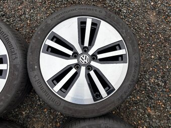 Alu orig letni sada Volkswagen 5x112 7J ET40 225/45 R17 - 6