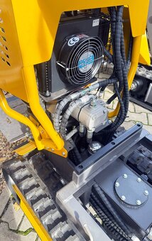 Pásový dumper 500 kg – zvedací korba, Briggs & Stratton - 6