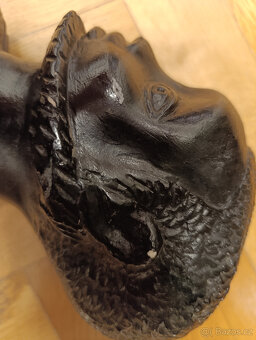 Stará soška, busta, afrika - 6