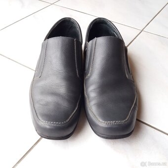 Pánské vycházkové kožené boty. Vel.43 - 6