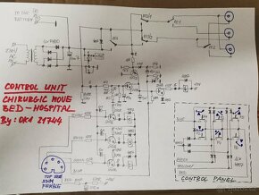 Prodáme použitý elektrický operační stůl - 6