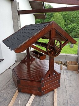 Dřevěné pergoly, garážové stání, zahradní domky - 6