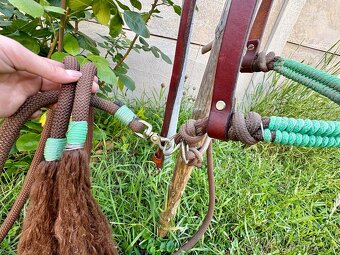 Sidepull uzdečka + otěže, vel. cob - 6