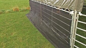 Přístřešek Pro Zvířata 6 X 6 X 3,7 M + Boční Sítě - 6