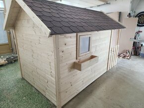 Velký dětský dřevěný zahradní domek - 6