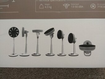 Nový stojanový ventilátor DUUX Whisper - orig. balení - 6