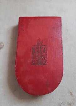 RU Ag signum laudis v etui, Karel I.,stříbro - 6