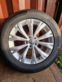 5x112 r17 kola tiguan volkswagen disky alu 215 65 17 vw - 6