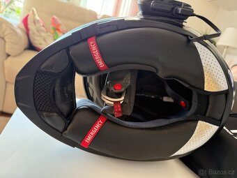 HJC přilba RPHA 70 black+ interphone sport - 6