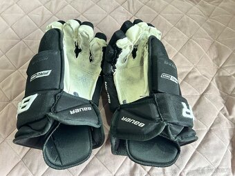 ✅ Hokejové rukavice BAUER PRO SERIES SR - č. 15 - BLACK ✅ - 6