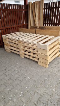 prodám palety např.na postele 140 kč/ks - 6