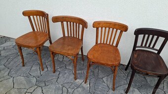 Klasické hospodské židle TON po renovaci - 6