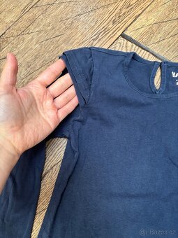 Dvě holčičí trička H&M, vel. 122/128 cm - 6