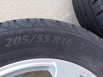 LETNÍ ALU kola 16“.. rozteč 5x112 .. ŠKODA OCTAVIA II, III. - 6