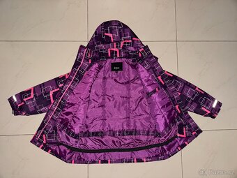 Fialová dívčí zimní bunda vel.164/170 - 6
