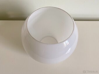 Starý stahovací lustr, poniklovaná mosaz - 6