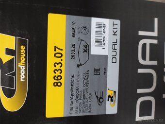 Nové brzdové sady ROADHOUSE (2× DUAL KIT) – nerozbalené - 6