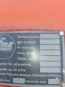 Kombajn bizon z 056 super stav - - 6