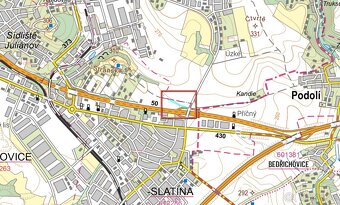 Atraktivní investiční pozemky v Brně – 8 864 m² - kú Slatina - 6