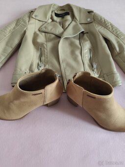 Béžová bunda vel.34 - 6