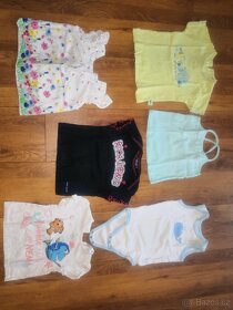 mix oblečení 74 - 80 holčička 9 - 12 měsíců - 6