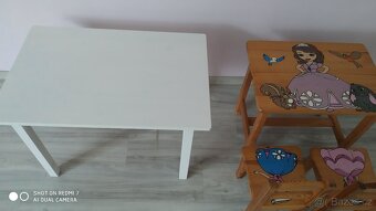 Dětský stůl a židle - 6