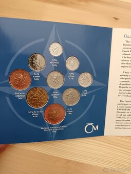 Sada oběžných mincí Česká Republika 1999 50.let založeníNATO - 6
