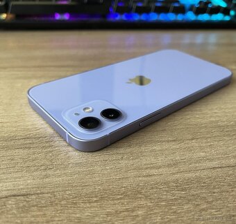 Iphone 12 128 GB Fialový - TOP STAV - 6