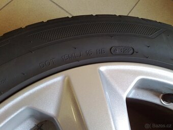 alu kola 5x108 r18 original ford 235/50/18 - čidla tpms - 6