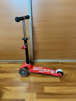 Koloběžka MICRO Mini2Go DeLuxe Plus Červená - 6