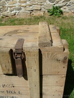 Bedna od munice - Francouz. kanon K331 ráže 105 mm - 6