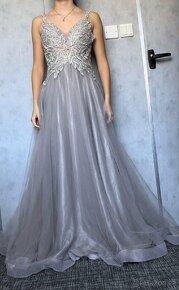 Maturitní/plesové šaty XS/S - 6